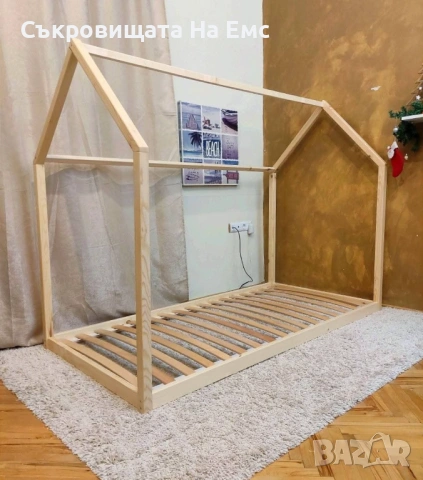 Монтесори Легло Тип Къща НОВО  ‼️ТОП Цена:70€ ‼️