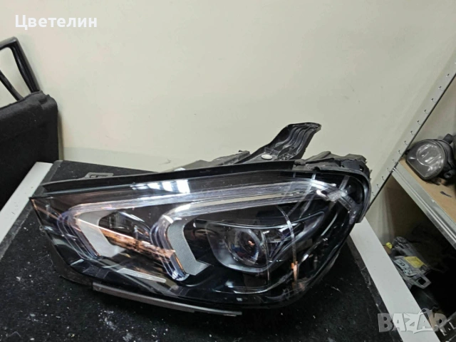 Ляв фар Mercedes GLE W167 Multibeam lqv far мерцедес 167 мултибим, снимка 2 - Части - 54429881