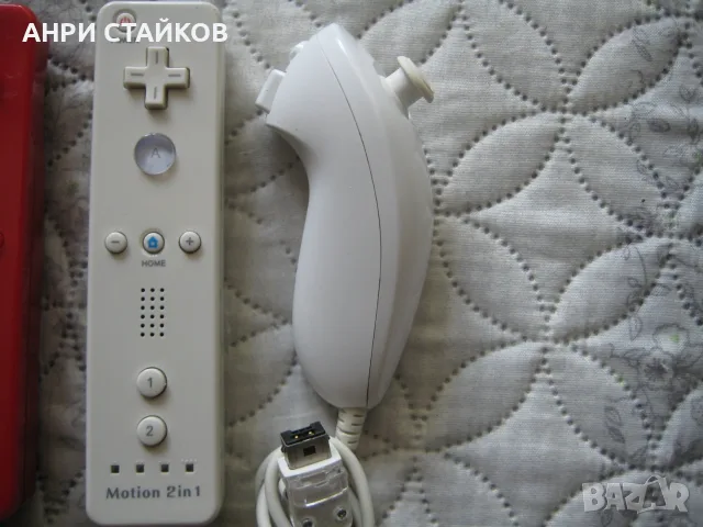 Продавам контролер и нънчък за Nintendo wii, снимка 3 - Аксесоари - 55361499