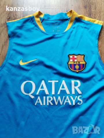 Nike Fc Barcelona Flash - страхотен мъжки потник М