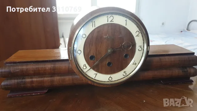 Антикварни немски настолни часовници. , снимка 3 - Стенни часовници - 55326889