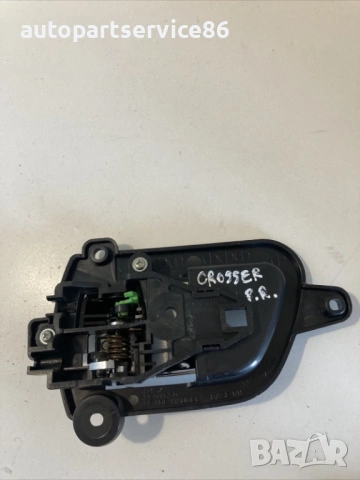 Вътрешна дръжка предна дясна врата хром за Citroen C-Crosser 2.2 Hdi (2009), снимка 2 - Части - 54548673