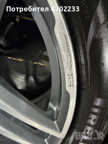 Mercedes AMG 20” Original Джанти с Летни Гуми Pirelli Спорт пакет, снимка 4 - Гуми и джанти - 54838685