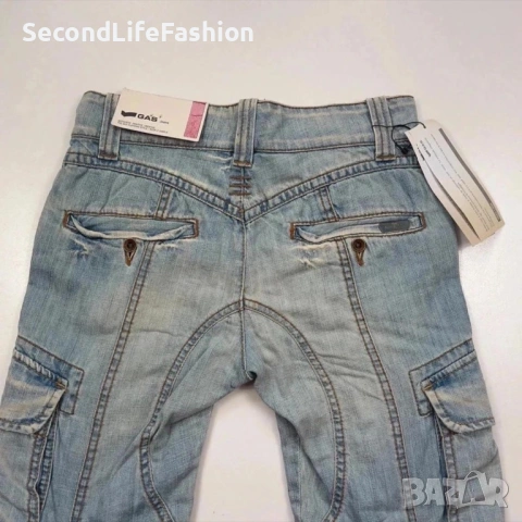 Дамски дънки GAS 3/4 нови размер 25, снимка 6 - Дънки - 54173098
