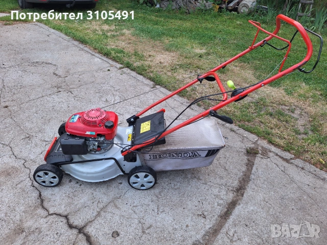 Косачка Honda самоходна мулчираща с кош, снимка 5 - Градинска техника - 54742807