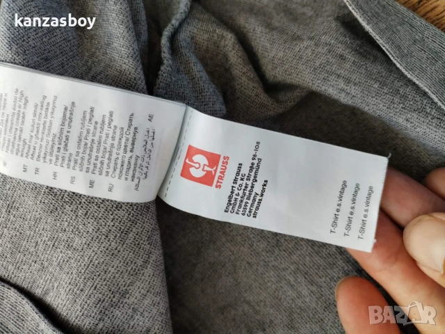 ENGELBERT STRAUSS T-Shirt e.s.vintage - мъжка работна тениска ХЛ, снимка 7 - Тениски - 54918774