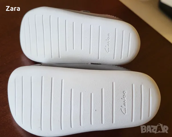 кожени обувки Clarks, 18.5ти номер, снимка 3 - Детски обувки - 55492331
