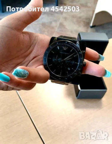 Emporio Armani – Нов мъжки часовник, снимка 4 - Мъжки - 55432607