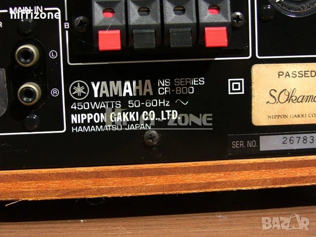 Ресивър   Yamaha cr-800 , снимка 9 - Ресийвъри, усилватели, смесителни пултове - 54088956
