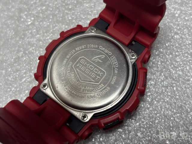 Мъжки часовник CASIO G-SHOCK - GA-100B, снимка 9 - Мъжки - 54602489
