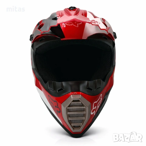 Кросова каска FOX V2, Full Face, DOT Сертификат, Размер: XL, снимка 4 - Части за велосипеди - 52381970