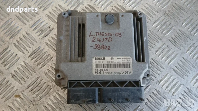 Компютър Lancia Thesis 2.4 JTD 2003 0281011418 55191331