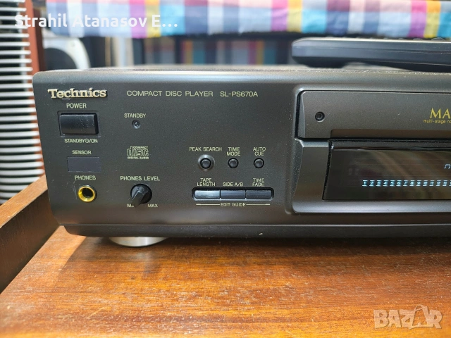 Technics SL-PS 670 A Сиди Плеър , снимка 6 - Други - 55238804