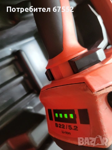 Пушка за директен монтаж Hilti BX 3 с батерия и куфар 440€, снимка 6 - Други инструменти - 54955421