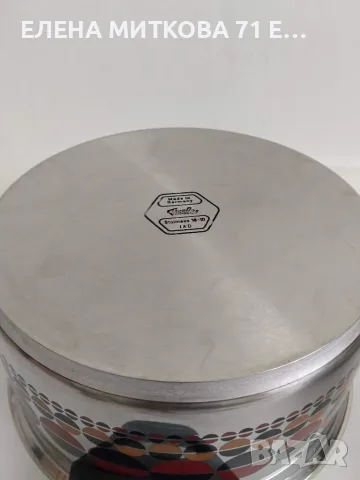 Fissler Западна Германия - много масивни тенджера и тиган от неръждаема стомана с еднакъв декор, снимка 9 - Съдове за готвене - 55436940