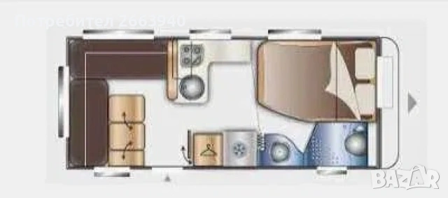 Каравана Caravelair SERENITY 500 - 2014г, снимка 8 - Каравани и кемпери - 54486885