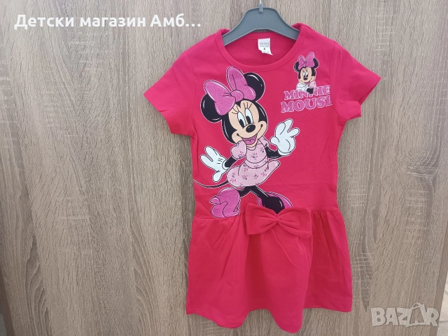 Детска рокля с Мини Маус, снимка 2 - Детски рокли и поли - 53997200