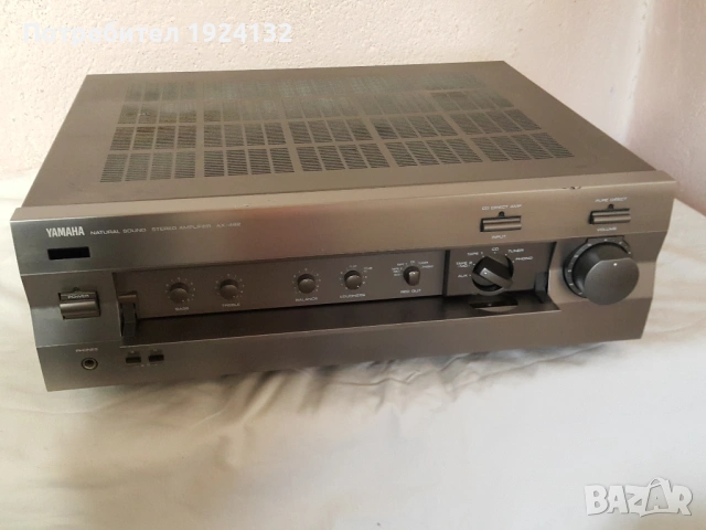 YAMAHA AX-492 мощен транзисторен усилвател, снимка 3 - Ресийвъри, усилватели, смесителни пултове - 54439588