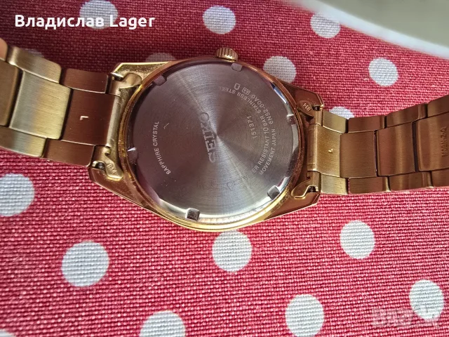 Seiko SUR314P1 с позлата, снимка 4 - Мъжки - 55557269