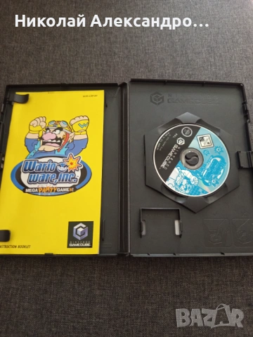 Wario Ware Inc. Nintendo GameCube, снимка 2 - Игри за Nintendo - 54582606