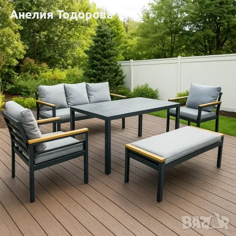 КОМПЛЕКТ GENT АЛУМИНИЙ 5 ЧАСТИ