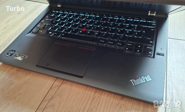 14' IPS Lenovo ThinkPad T440s Core i5-4300u/12GB RAM/256GB SS/Две батерии 6 ч./FHD, снимка 6 - Лаптопи за работа - 55093201