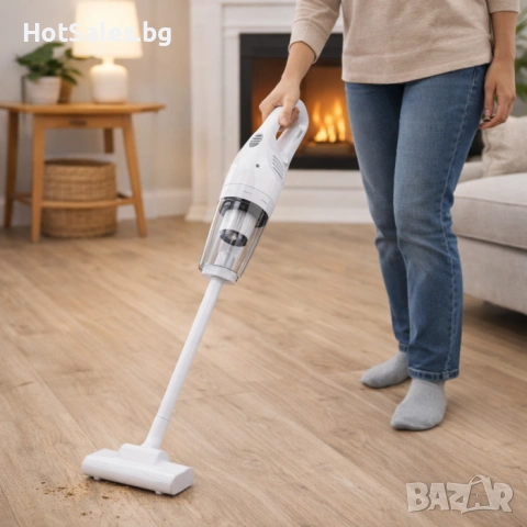 Многофункционална прахосмукачка 2 в 1 JB-168 – 12 000 Pa, безжична, HEPA филтрация