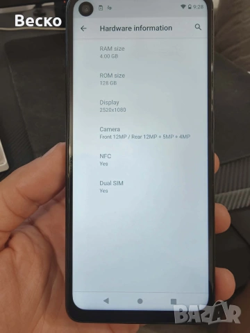 Motorola One Action, снимка 3 - Motorola - 54981520