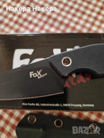 Ножове Fox ECD, снимка 6 - Ножове - 54225751