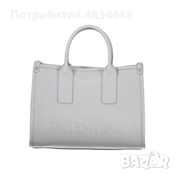 Дамска чанта тоут Valentino Foxy Re – Бяла / Polvere