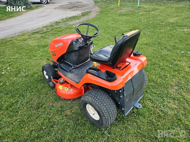 ДИЗЕЛОВА ТРАКТОРНА КОСАЧКА KUBOTA GR 1600. ПЕРФЕКТНА , снимка 9 - Градинска техника - 54402410