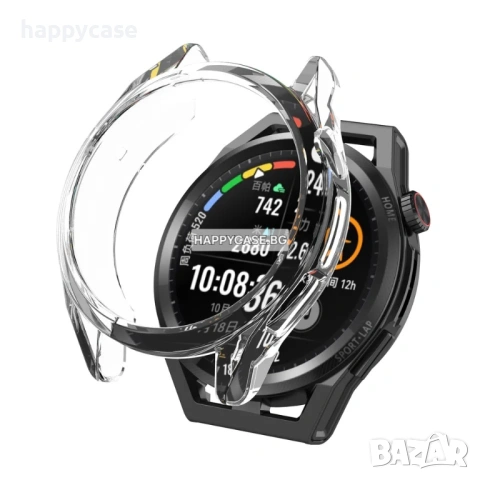 Huawei Watch GT Runner 2 / GT Runner / 360° Мек силиконов кейс с вграден протектор за екран, снимка 8 - Смарт часовници - 54338804