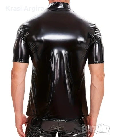 мъжка Латексова тениска 42/л , снимка 5 - Тениски - 54075859