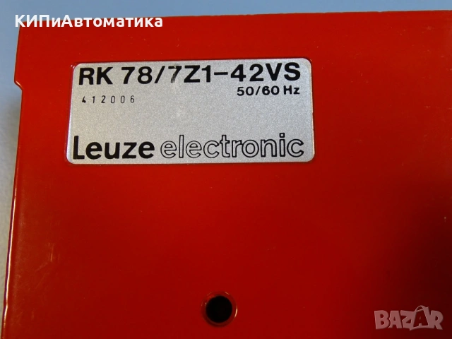 фотоелектрически датчик Leuze RK 78/7Z1-42VS photoelectric sensor 42V, снимка 4 - Резервни части за машини - 54218676
