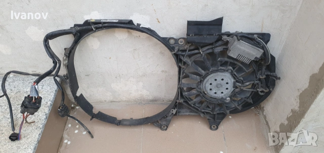 Електрическа перка климатик audi a4 b6 1.9 tdi вентилатор радиатор климатроник ауди а4 б6 