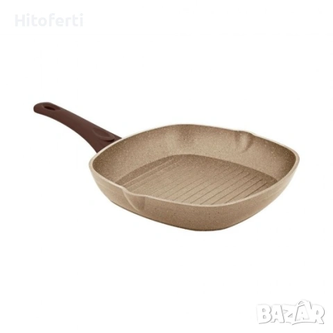 ГРИЛ ТИГАН С ГРАНИТНО ПОКРИТИЕ 28CM HAUSBERG HB-H-1560