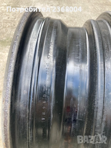 Metalni djanti za pejo206 Oridinalni, снимка 5 - Гуми и джанти - 54484556
