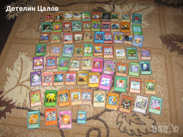Колекция 74 редки yu-gi-oh карти за игра