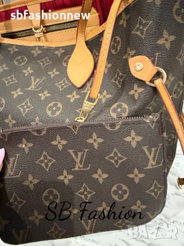 Louis Vuitton Neverfull, снимка 2 - Чанти - 55682319