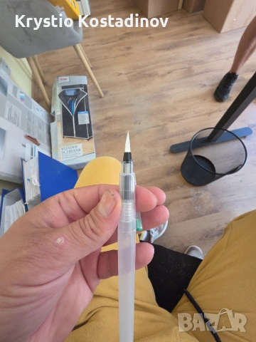 професионални четки с резервоар за вода (Water Brush Pens) – идеални за акварел и скици, снимка 4 - Други - 55241037