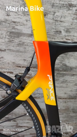 Карбонов шосеен велосипед Pinarello Prince FX Ultegra R8000 Fulcrum Zero Nite Ceramic | 53, снимка 5 - Велосипеди - 54355798
