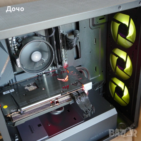 PC Ryzen 5 5600X / RX 6600 XT / AORUS B550 PRO V2 Геймърски Компютър, снимка 4 - Геймърски - 54682711