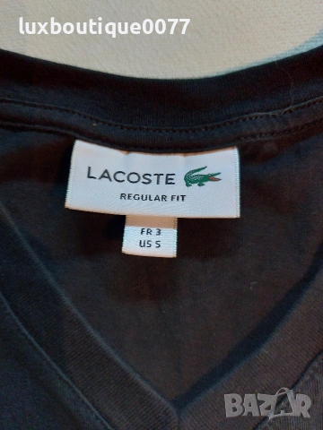 Мъжка тениска Lacoste S, снимка 4 - Тениски - 54726089
