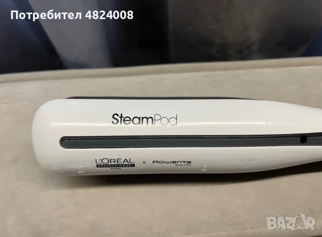 Преса за коса L’Oréal Professionnel - Steampod 3.0, 180-210ºC, бяла, снимка 2 - Друга електроника - 54496919
