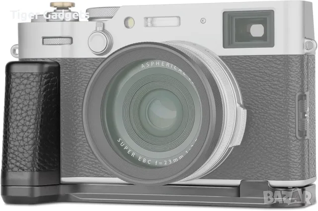 Haoge HG-XVIB L-образен алуминиев грип с Arca Swiss за Fujifilm X100VI, Черен, снимка 3 - Чанти, стативи, аксесоари - 55309453