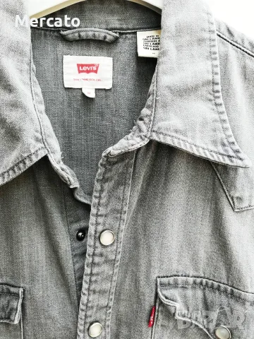 Levi's дънкова риза, снимка 3 - Ризи - 55540136