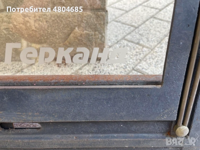Врата с термо стъкло за камина с размери 54/71, снимка 2 - Камини - 55108265
