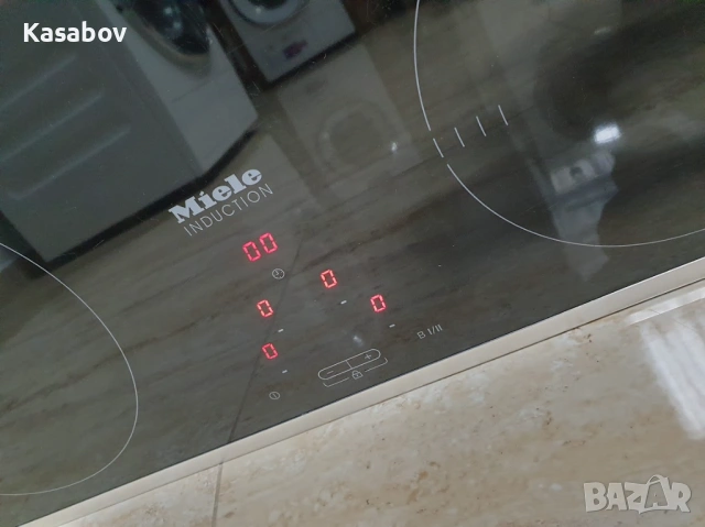 Miele Индукционен Плот Котлони 4 зони за Вграждане Миеле, снимка 6 - Котлони - 54003095