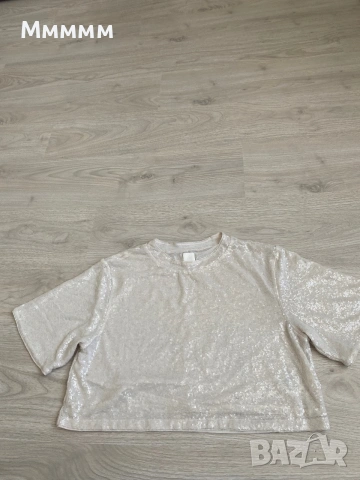 Тениска H&M M, снимка 3 - Тениски - 54977204