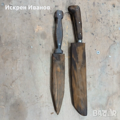 Кама и стар Овчарски Нож / Каракулак, снимка 3 - Антикварни и старинни предмети - 40312653